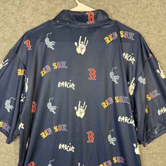 Red Sox Jerry Garcia Grateful Dead 2024 Button Down Shirt Adult Large - Picture 5 of 10